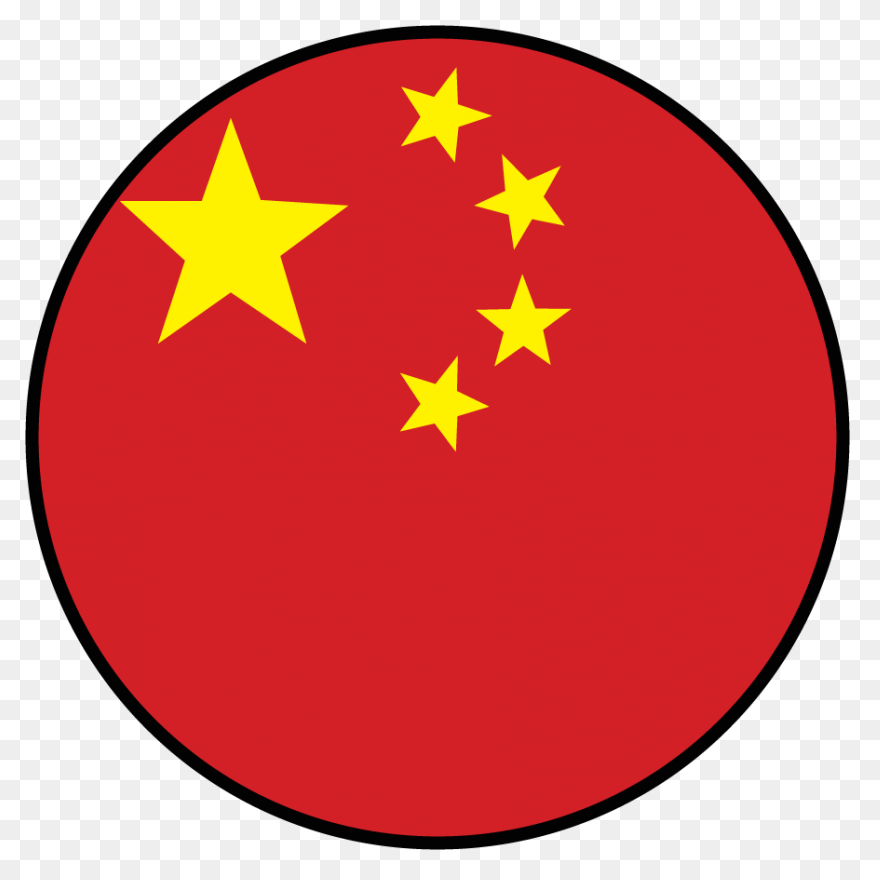 Usa Map With Chinese Flag Over It V