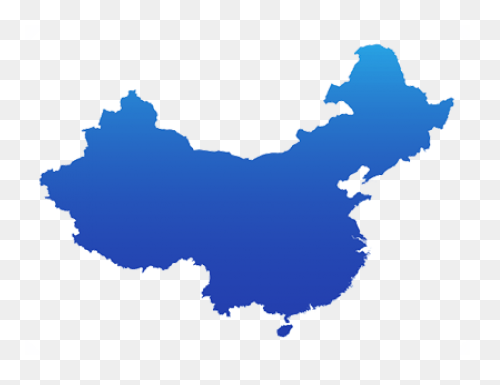 Usa Map With Chinese Flag Over It V