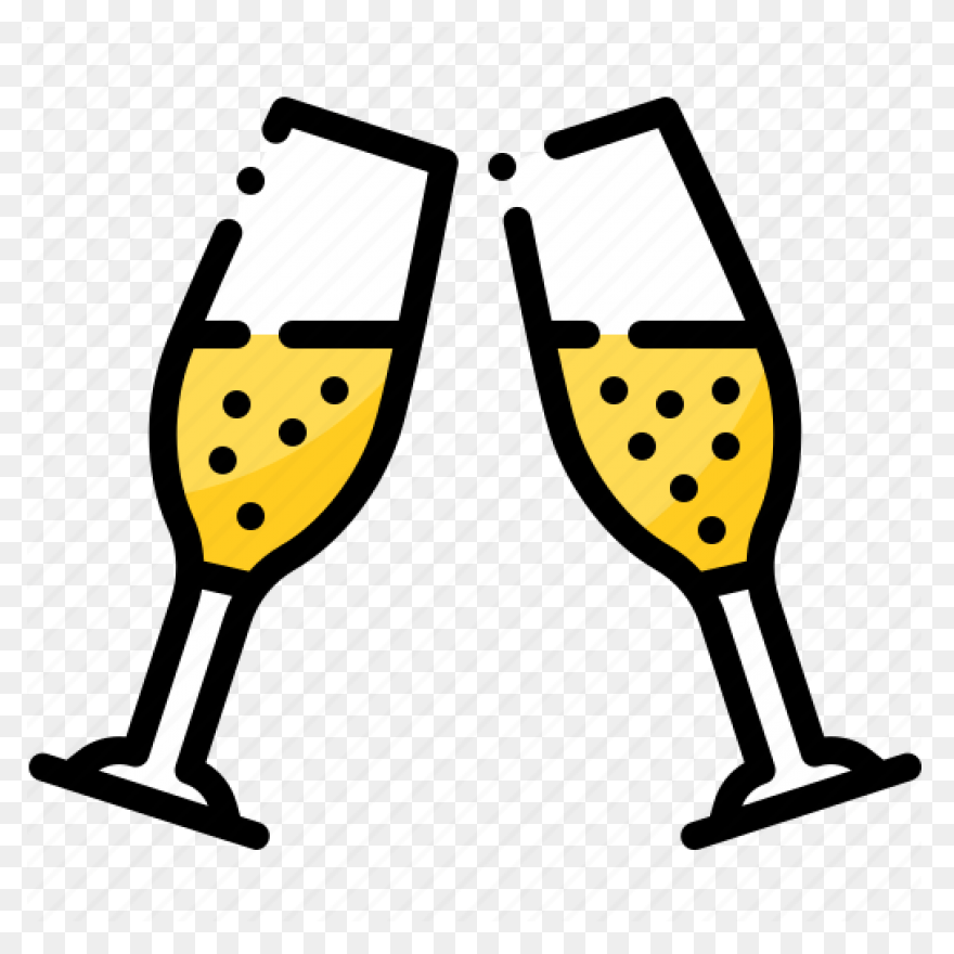 Champagne, Drink, Toast, Wedding, W