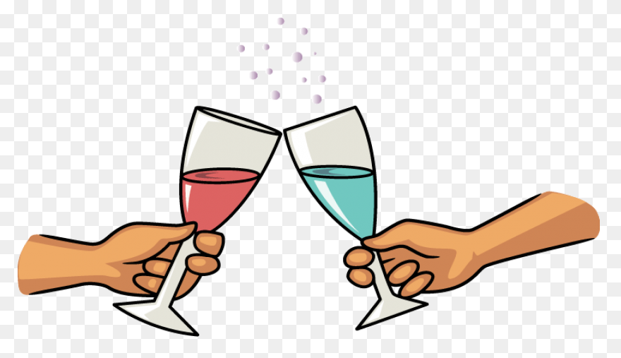 Champagne, Drink, Toast, Wedding, W