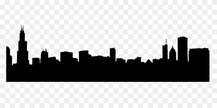 New York City Skyline Silhouette Cl