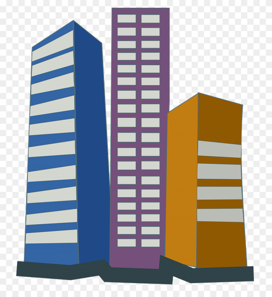 Buildings, City, Office, Town, Urba
