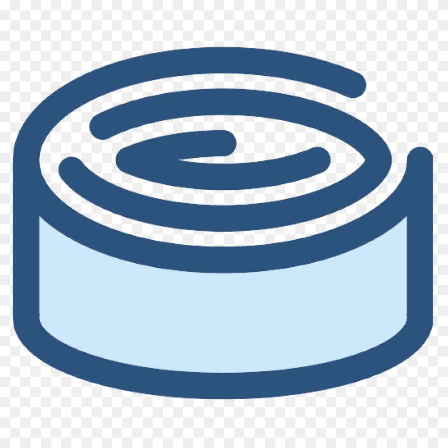 Cinnamon Roll Clipart Black And Whi