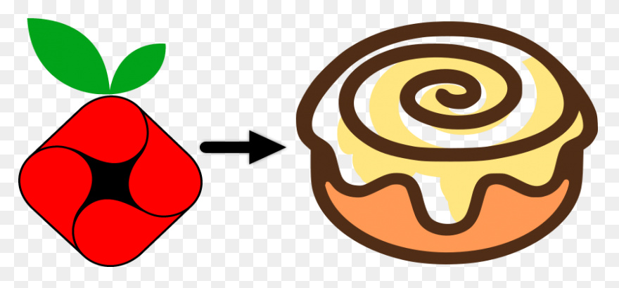 Cinnamon Roll Clipart Black And - Cinnamon Roll