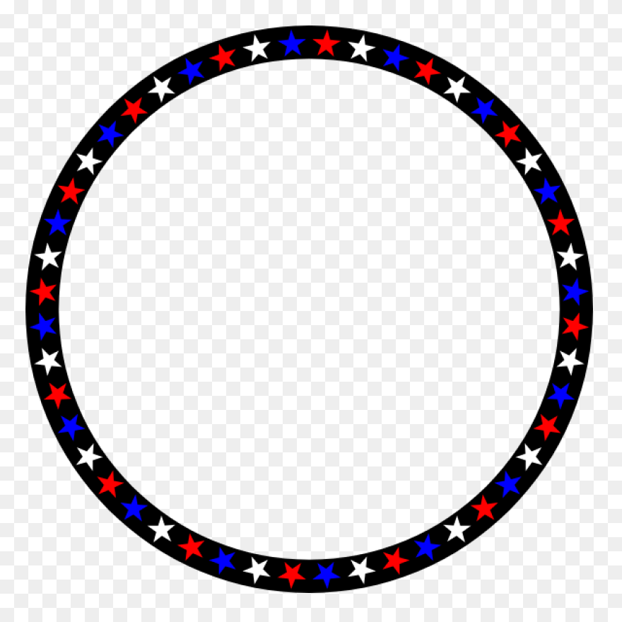 14 Stars In A Circle Clipart - Full