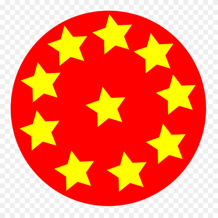 14 Stars In A Circle Clipart - Full
