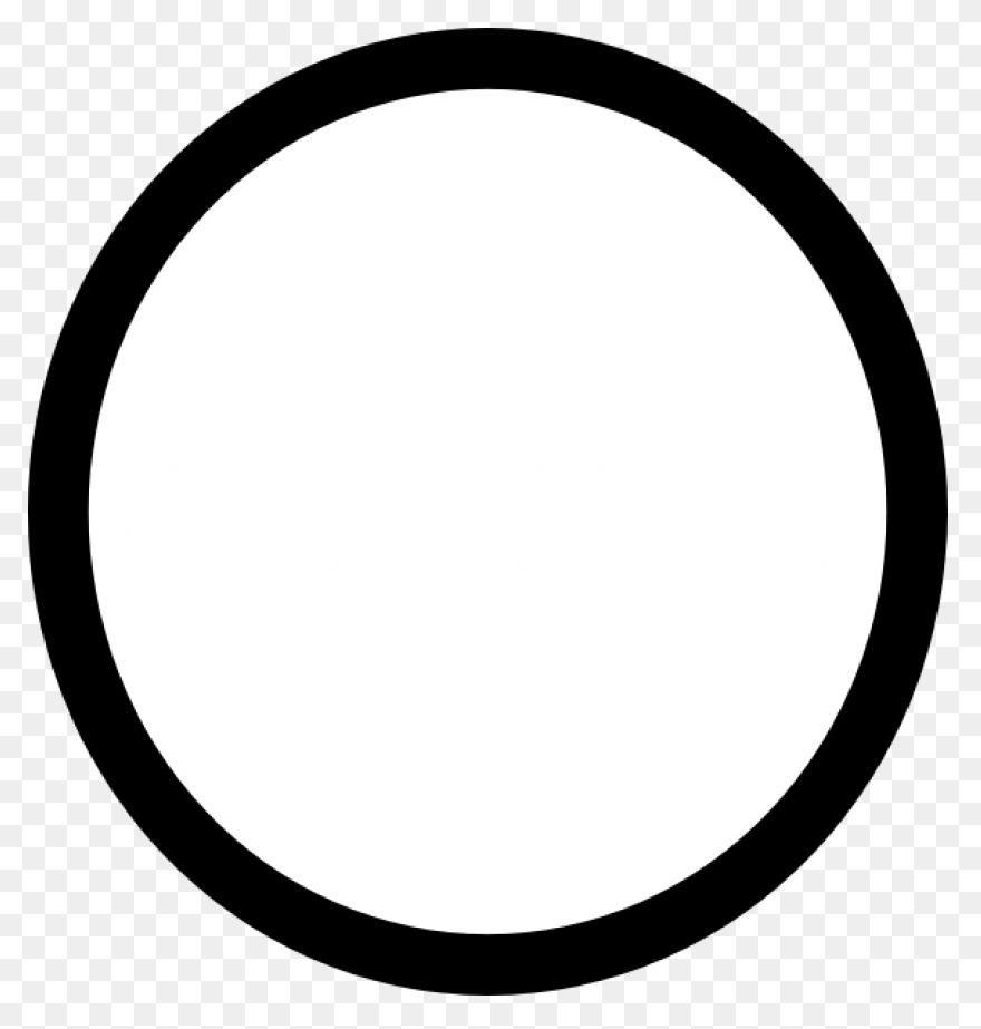 White Circle Icon - Free White Shap