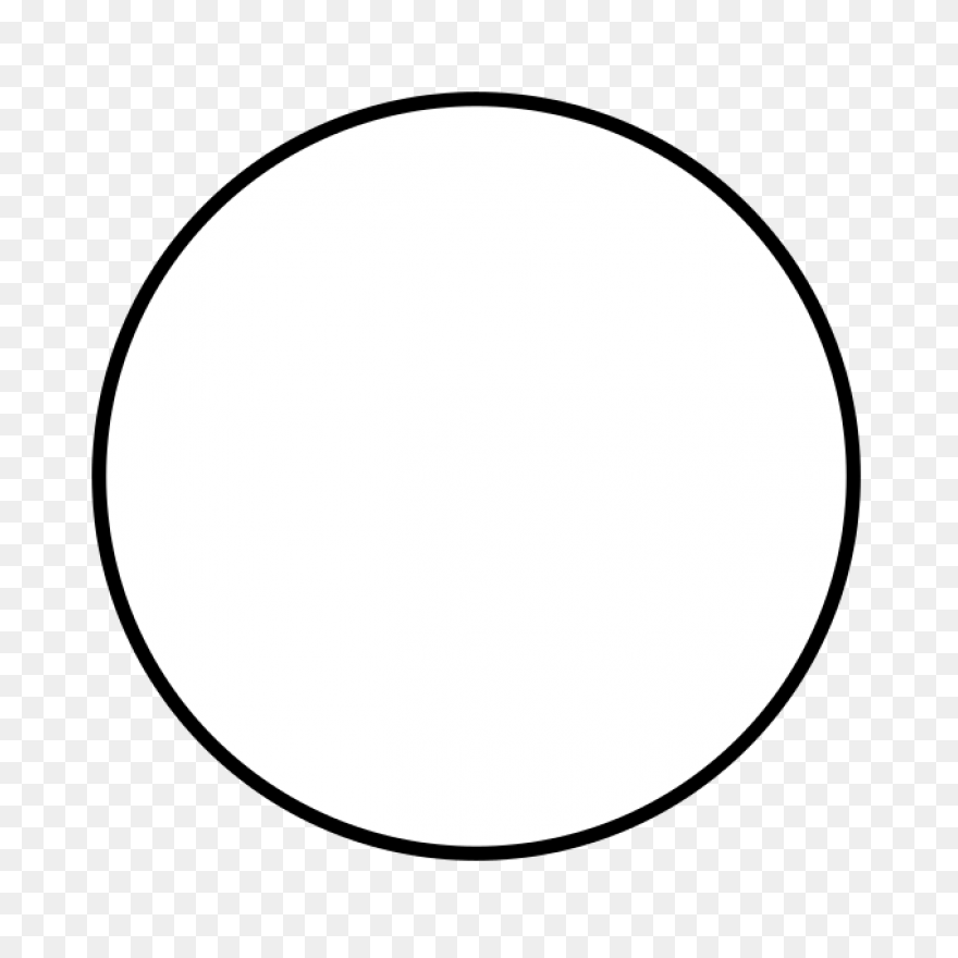 White Circle Icon - Free White Shap