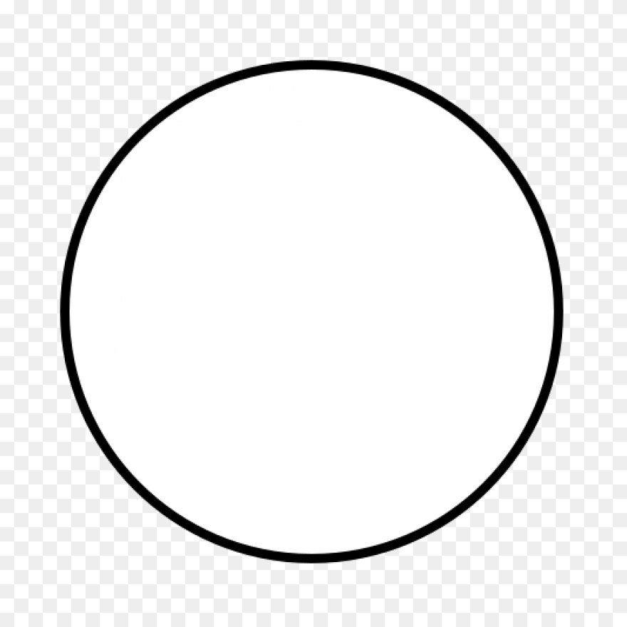 White Circle Icon - Free White Shap