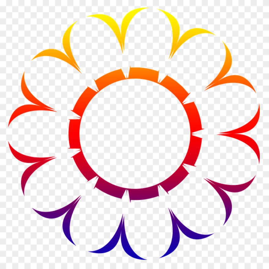 Circle Arrows Geometric Circle Desi