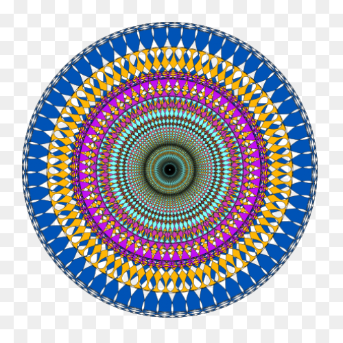 Pattern Of Circles Clipart Image - Circle Pattern