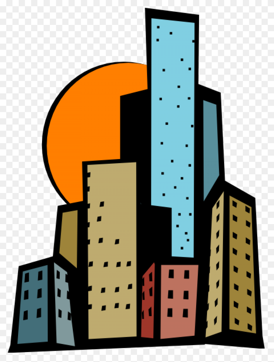 New York City London Silhouette Sky