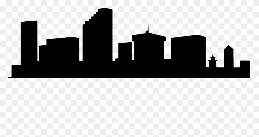 New York City London Silhouette Sky