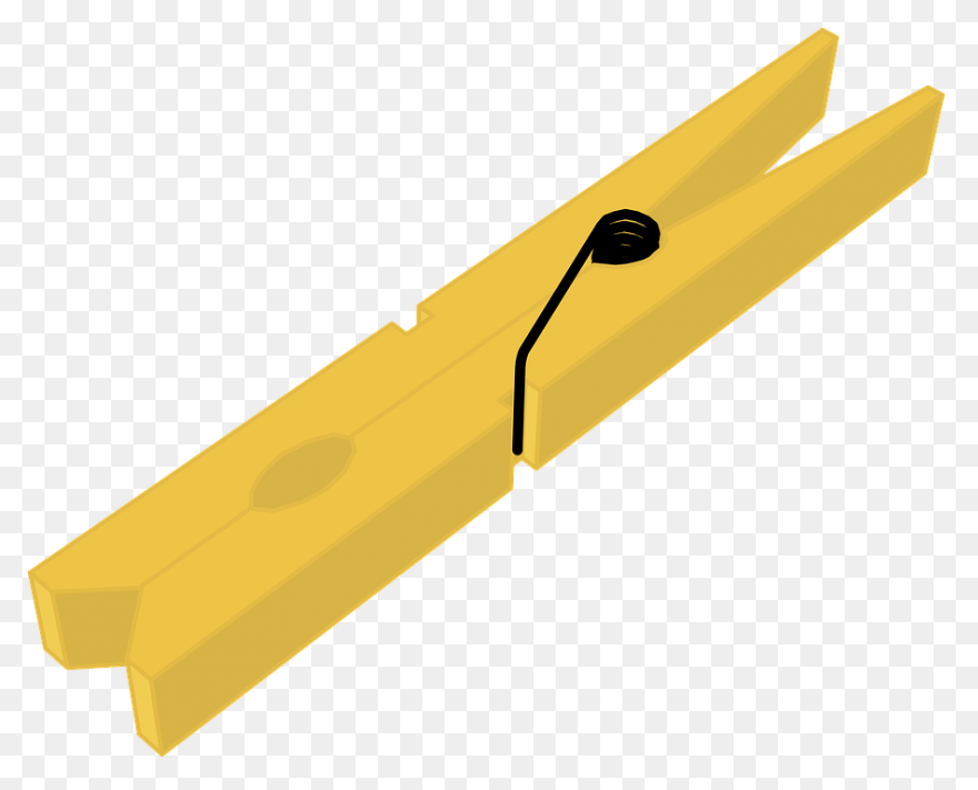 Vector Illustration Of Clothespin O