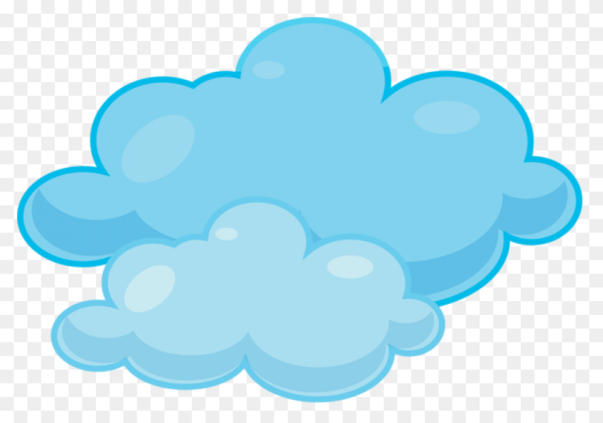 Cloudy Clipart  - Cloudy