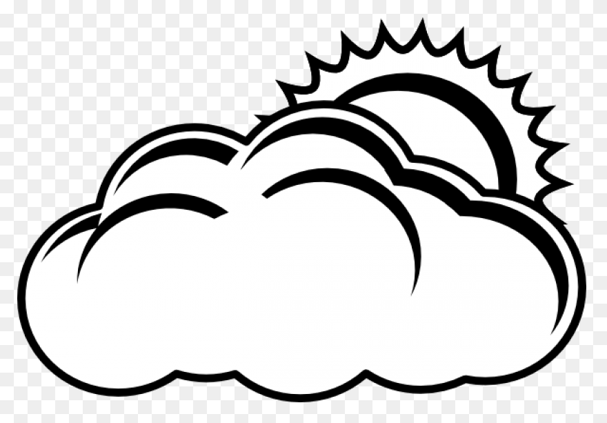 Cloudy Cloud Vector PNG-WebP Icon (