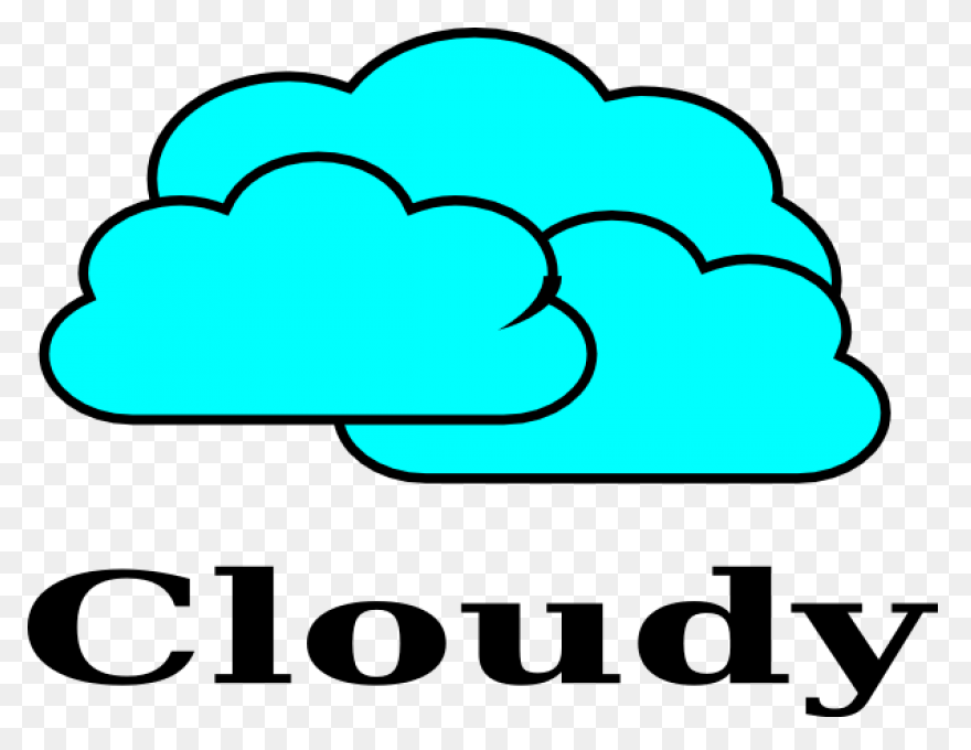 Cloudy Cloud Vector PNG-WebP Icon (