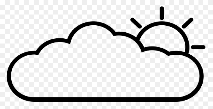 Cloudy Cloud Vector PNG-WebP Icon (