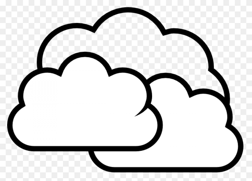 Cloudy Cloud Vector PNG-WebP Icon (