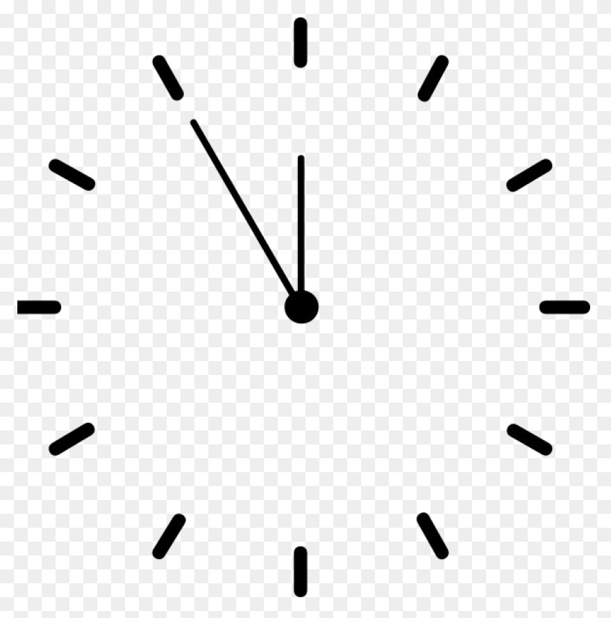 Clock Clipart (110808) Free PNG - Clock Vector
