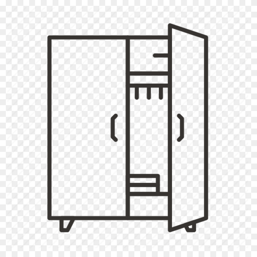 Closet Clipart Store Room Png - Closet