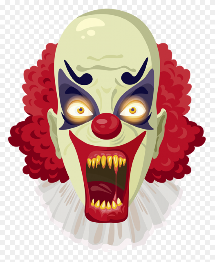 Scary Clown Png Clipart Image - Clown