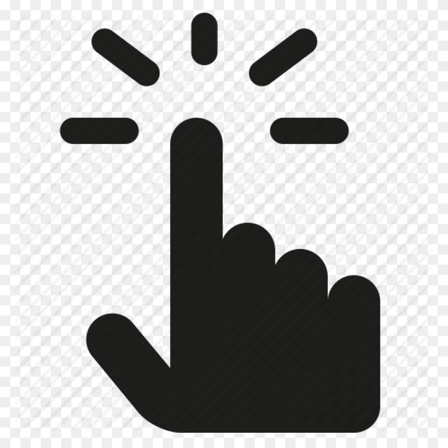Click, Click Here, Finger, Hand, He