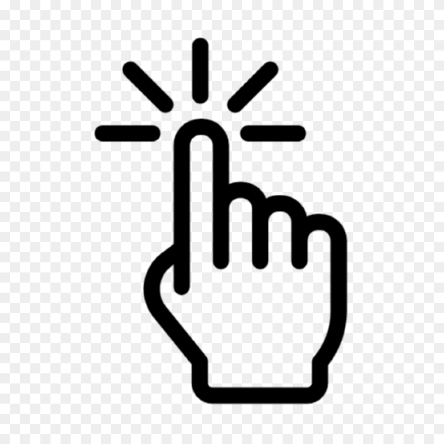 Click, Click Here, Finger, Hand, He