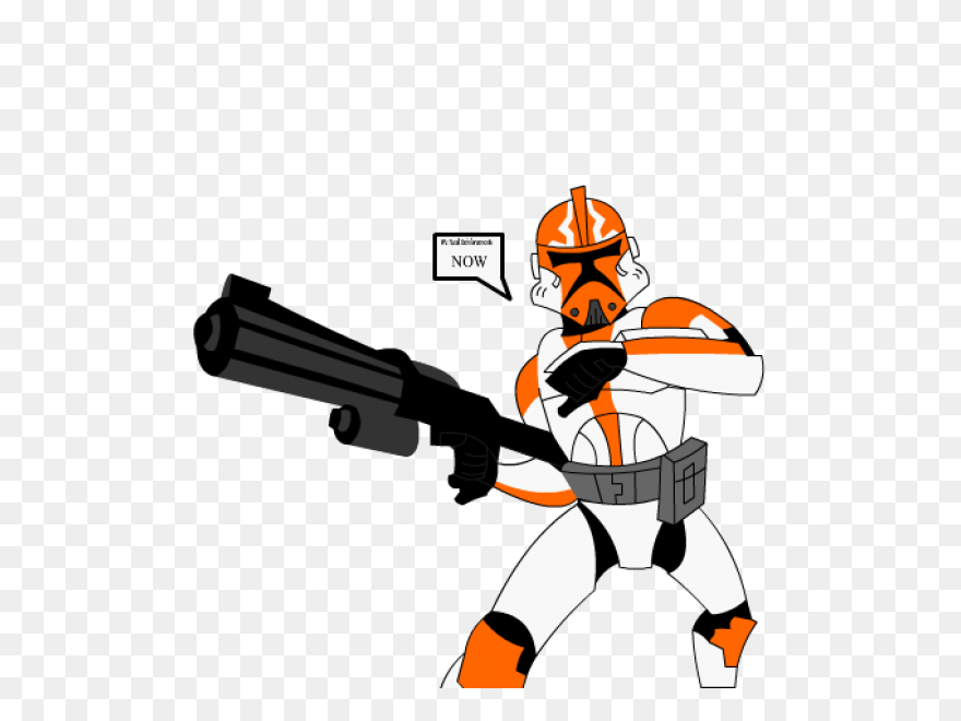 Clone Trooper Saluting By Fbombhear