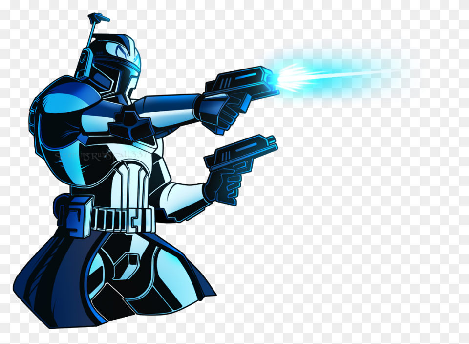 Clone Trooper Saluting By Fbombhear