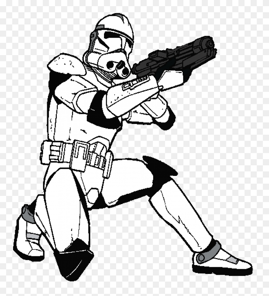 Clone Trooper Saluting By Fbombhear