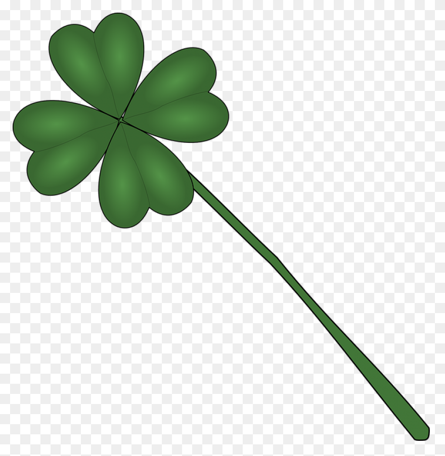 Free Four Leaf Clover Clipart - Clover