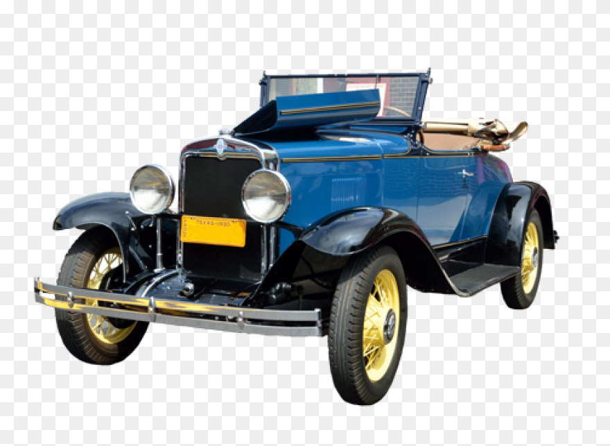 Free Vintage Vehicle Cliparts, Down