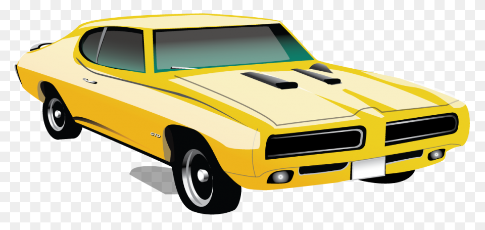 Free Vintage Vehicle Cliparts, Down
