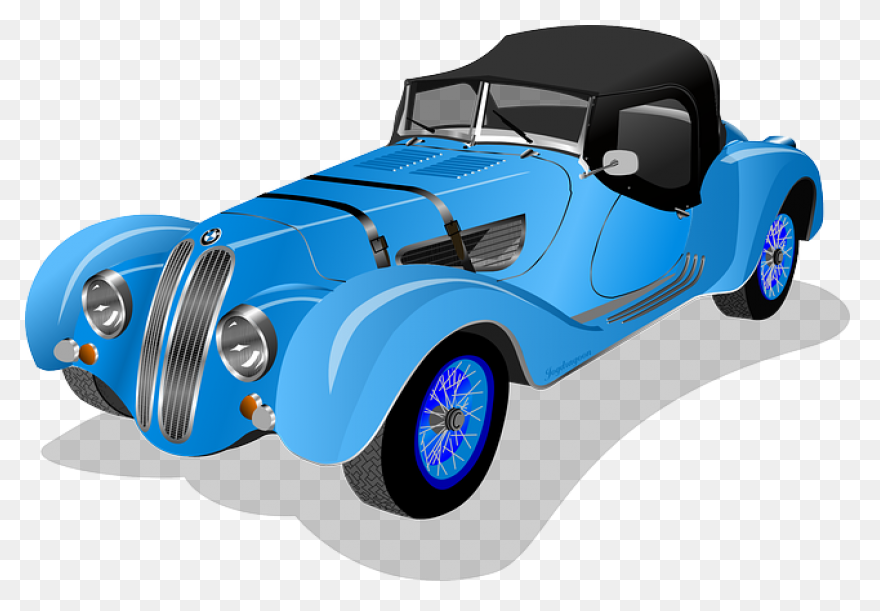 Free Vintage Vehicle Cliparts Download - Classic Car