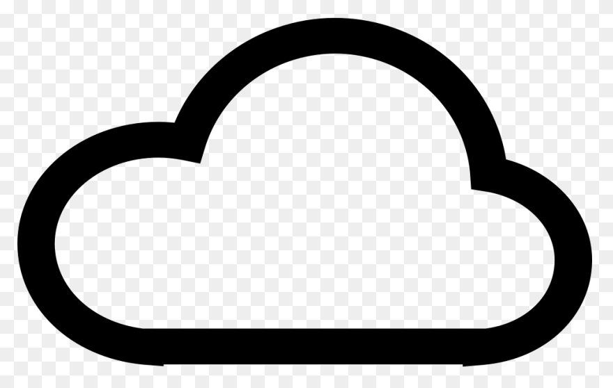 Internet Cloud Png Vector Cloud - Cloud Icon