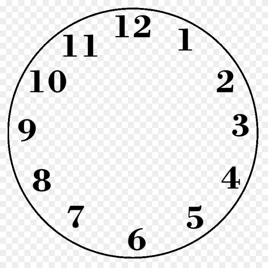Best Photos Of 8 Clock Face Templat