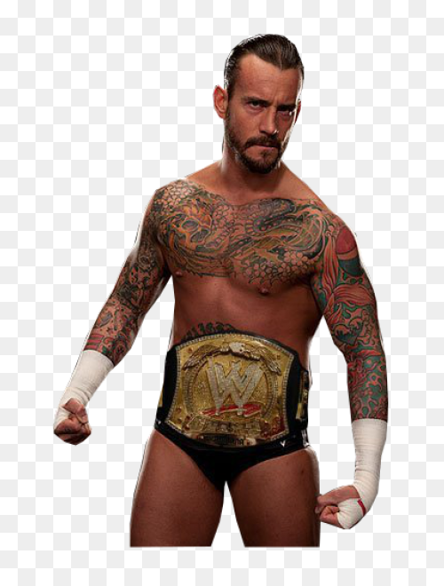Cm Punk Wwe Champion (Psd) - Cm Punk