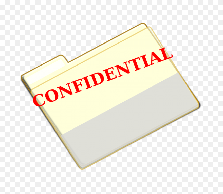 Confidential, Folder, Document, Fil