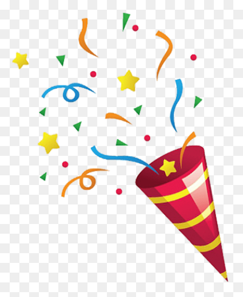 Confetti Clipart Drawing - Confetti