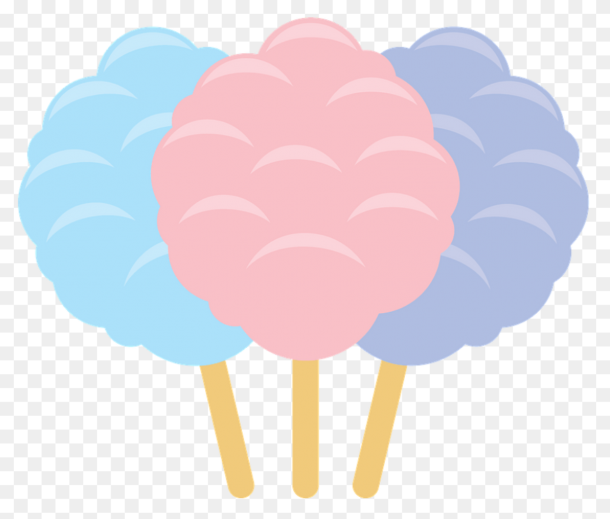Fluffy Cotton Candy Transparent Png