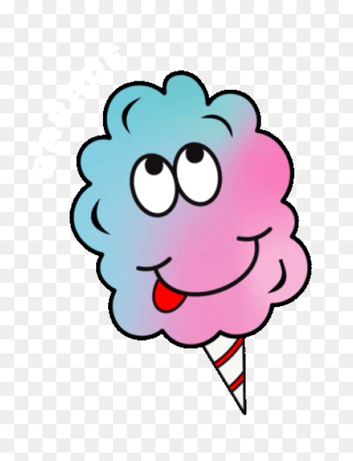 Fluffy Cotton Candy Transparent Png
