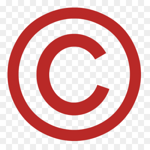 Thin Copyright Symbol Png, PNG-WebP