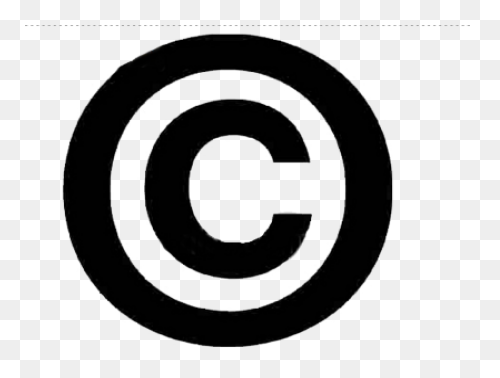 Thin Copyright Symbol Png, PNG-WebP