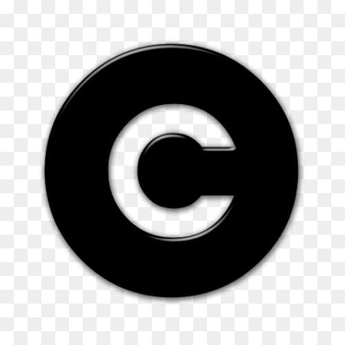 Thin Copyright Symbol Png, PNG-WebP