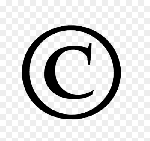 Thin Copyright Symbol Png, PNG-WebP