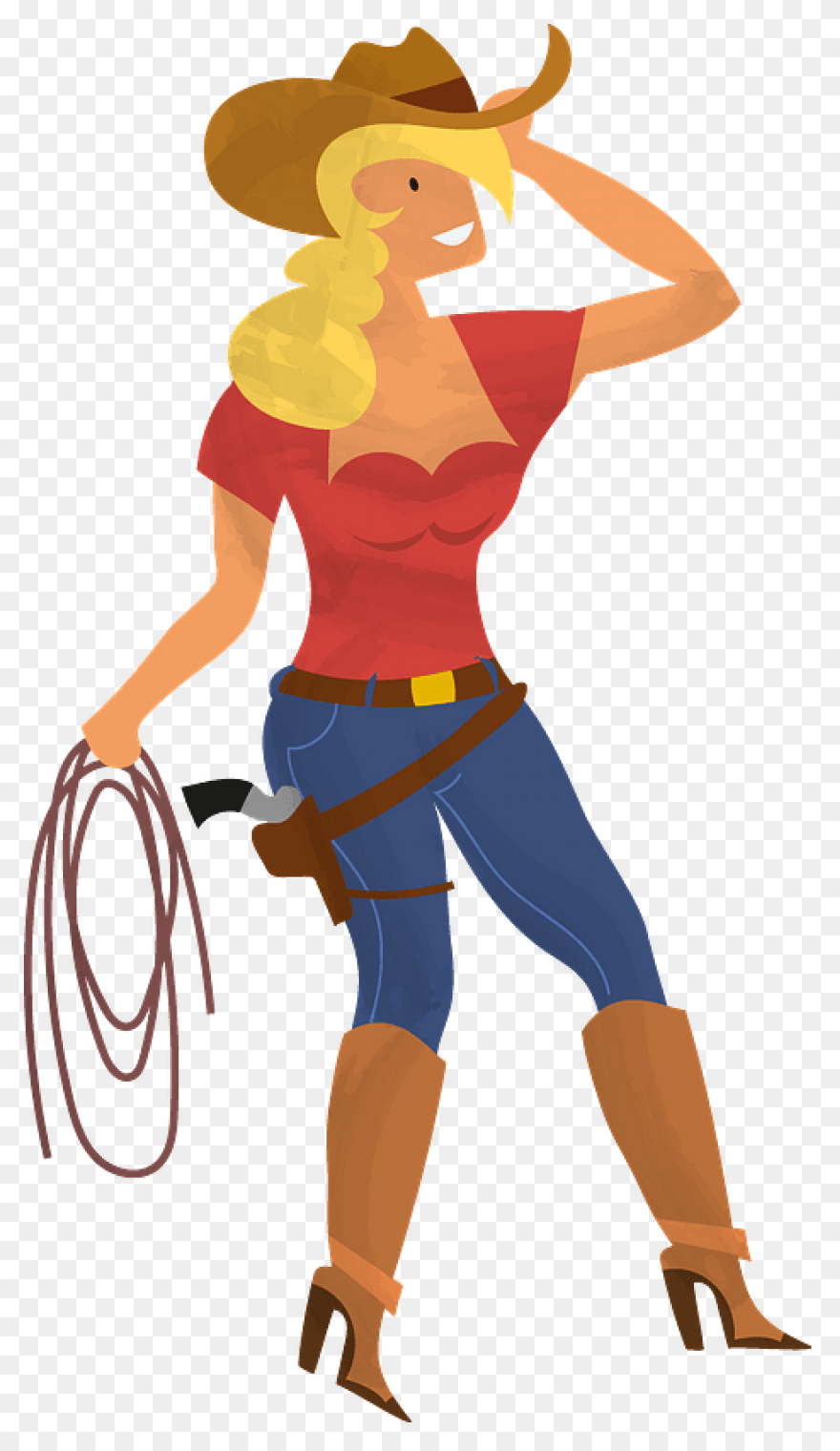 Banner Transparent Library Cowboy E