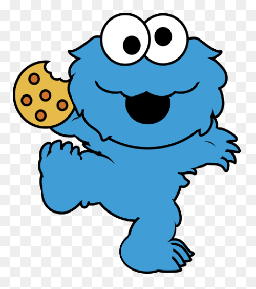 Cookie Monster Birthday Party PNG-W