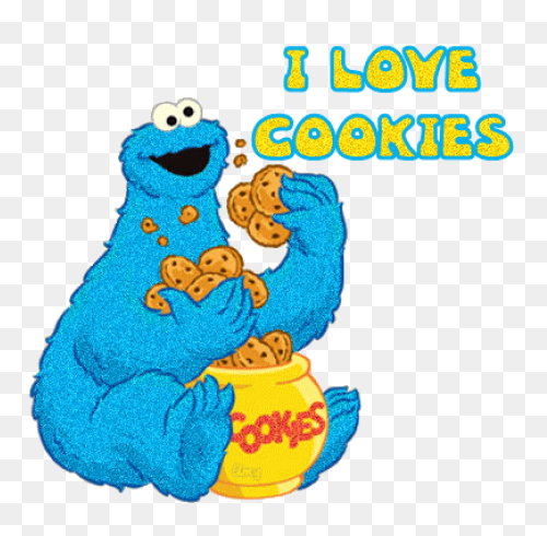 Cookie Monster Birthday Party PNG-W