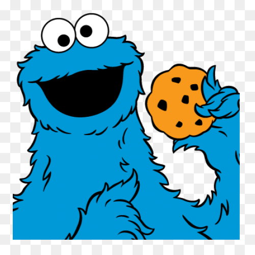 Cookie Monster Birthday Party PNG-W